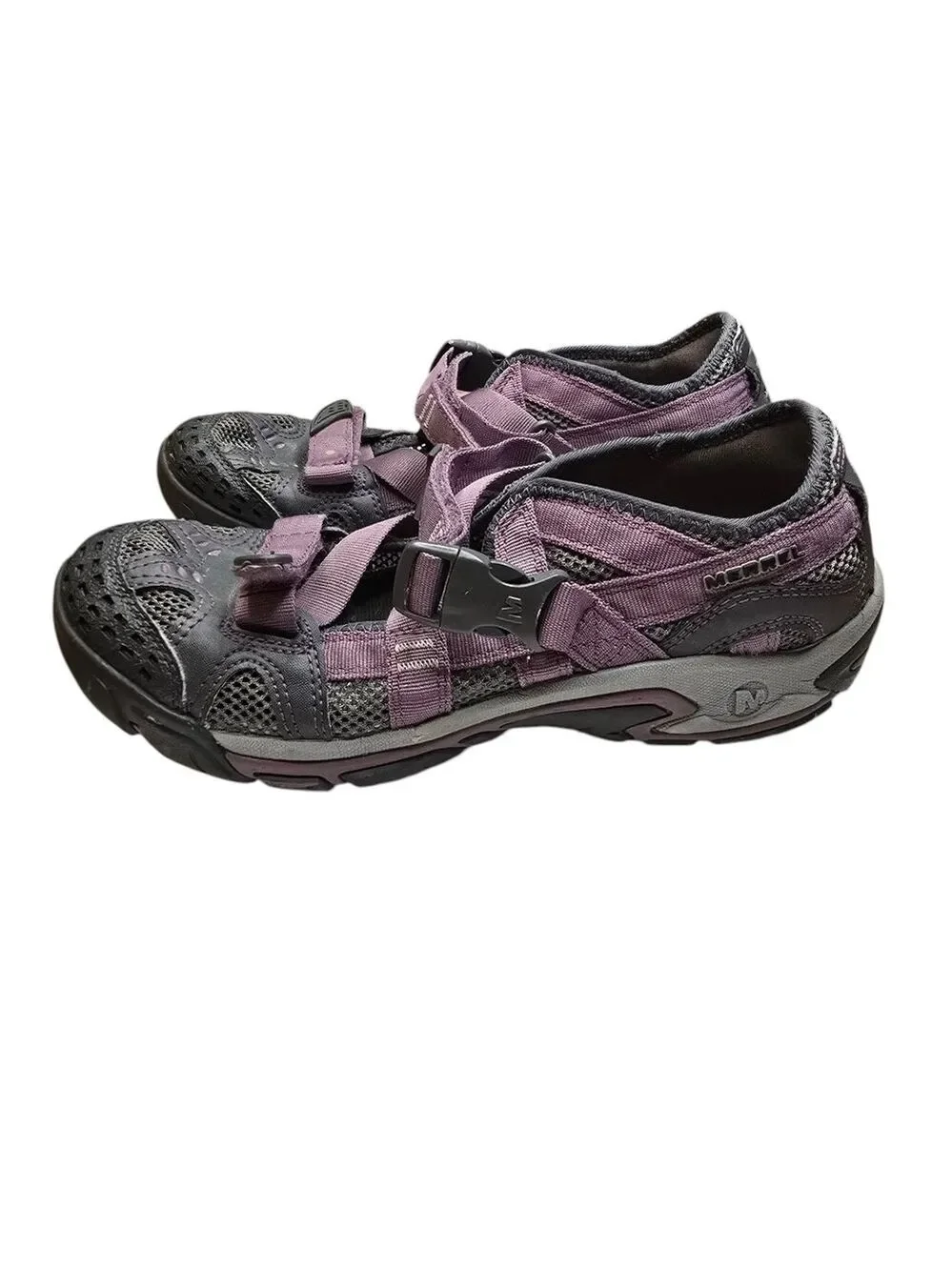 Merrell Purple Black Sandals 8
